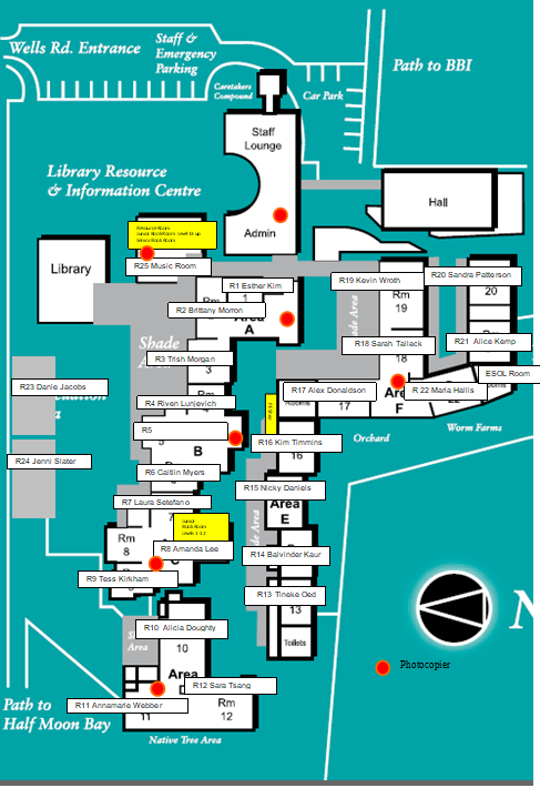 Pigeon Mountain Primary School - School Map